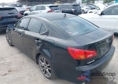 2008 Lexus Is 250 from USA, damaged, VIN JTHBK262782065563